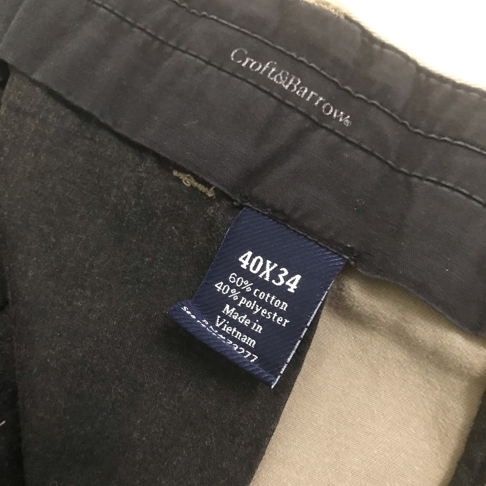 Wide leg 40x34 Croft and barrow pants